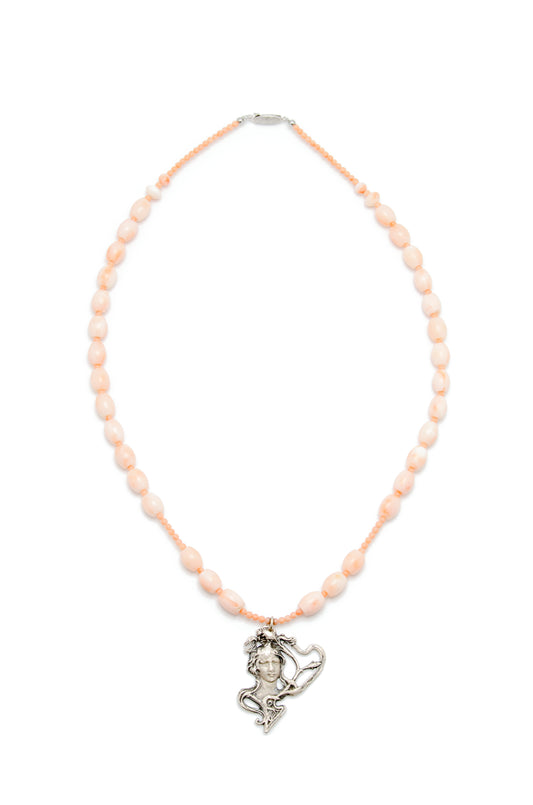 Colier: coral angel skin
