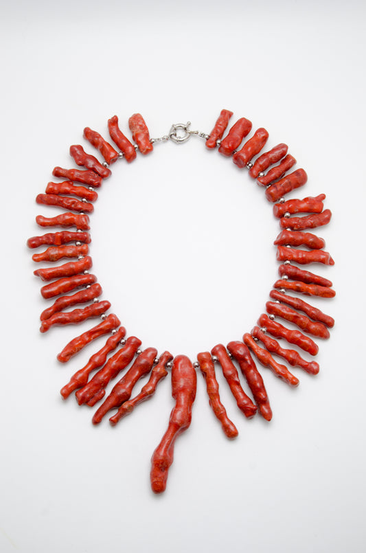Colier: coral